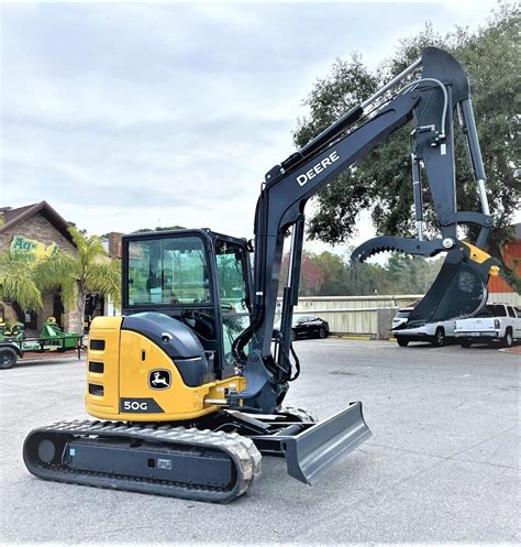 small john deere excavators